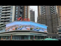 Прозрачный светодиодный рекламный щит для наружной рекламы